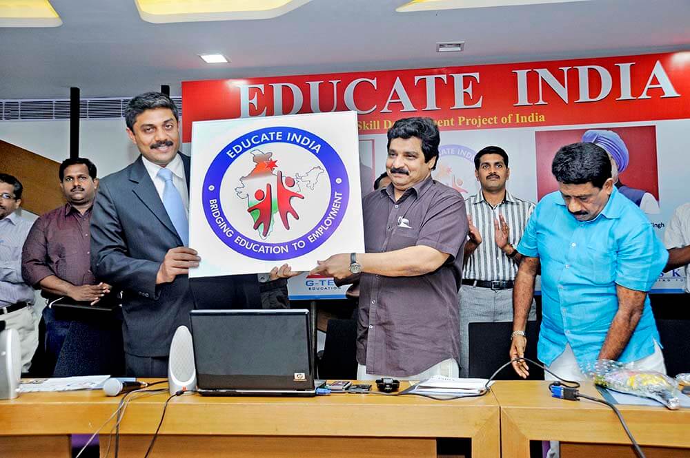 Launching of EDUCATE INDIA by Minister for social welfare & Panchayath MK Muneer